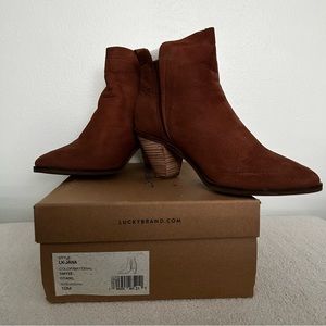 SOLD Lucky Brand Leather Booties